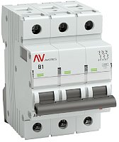 Выключатель автоматический EKF Averes AV-6 3п 1А B 6кА